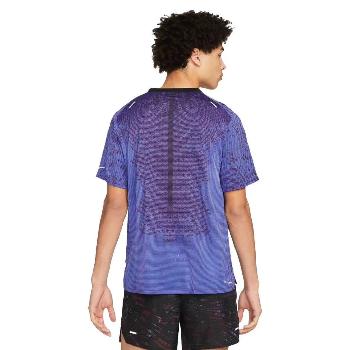 Mens Nike Dri-FIT ADV Run Division Techknit Shirt - Blue / Sangria
