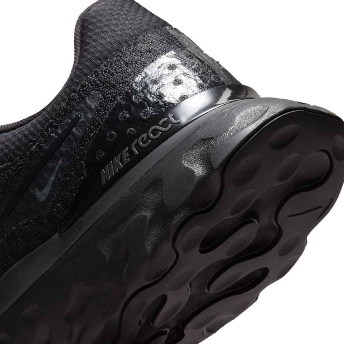 Mens Nike React Infinity Run FK 3 - Black / Black / Black