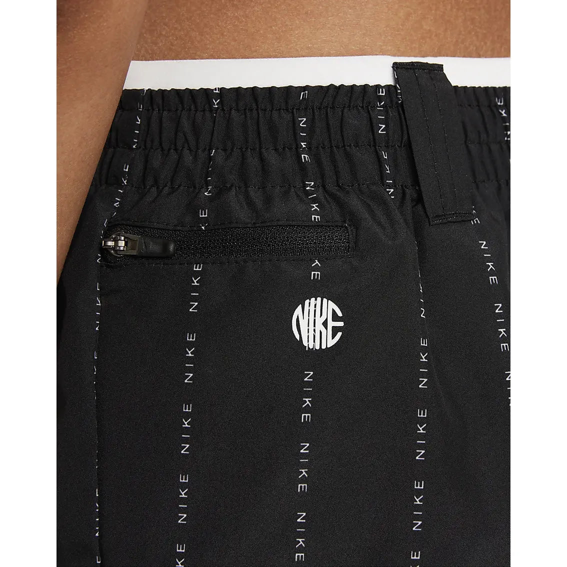 Womens Nike Dri-FIT Tempo Luxe Icon Clash - Black / White