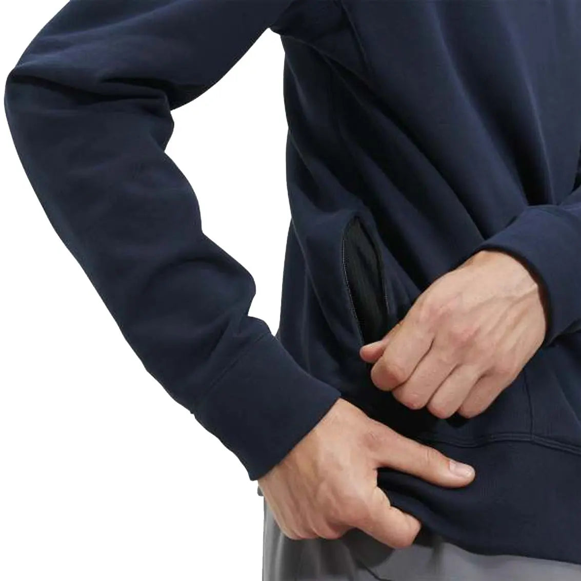 Mens On Running Crew Neck - Navy