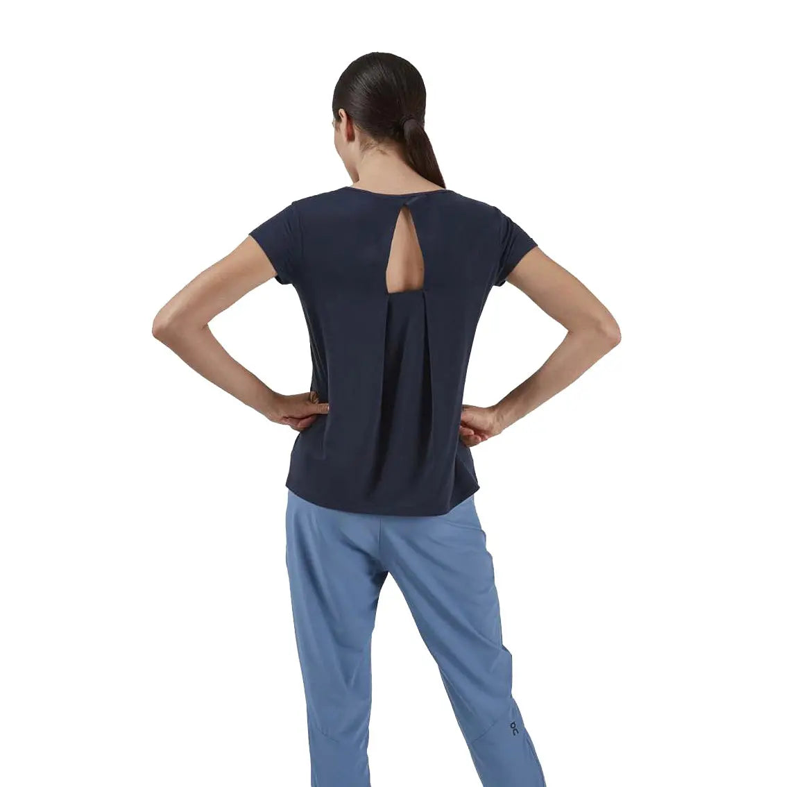 Womens On Running Active-T Breathe - Navy