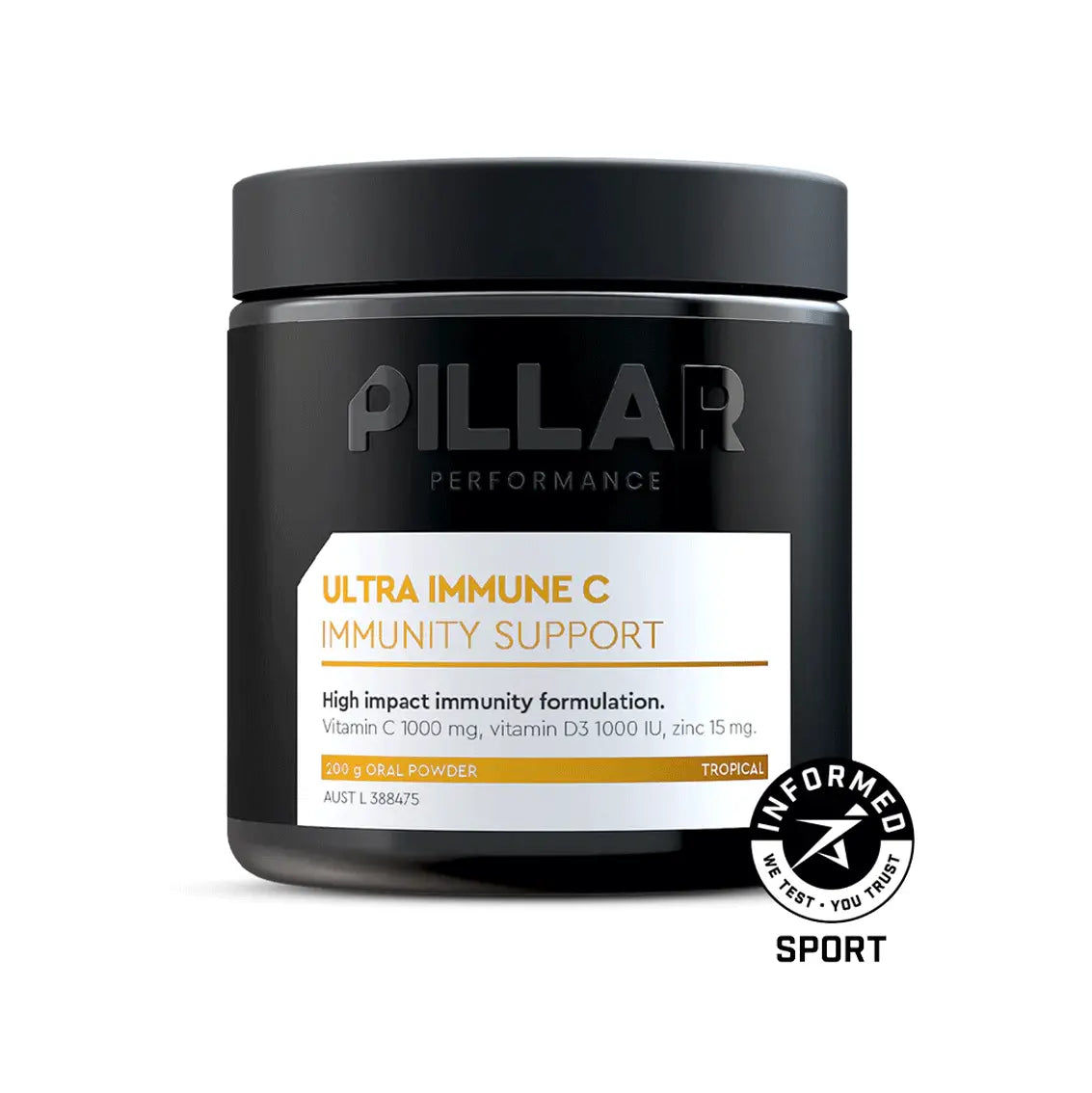 PILLAR Performance Ultra Immune C Powder