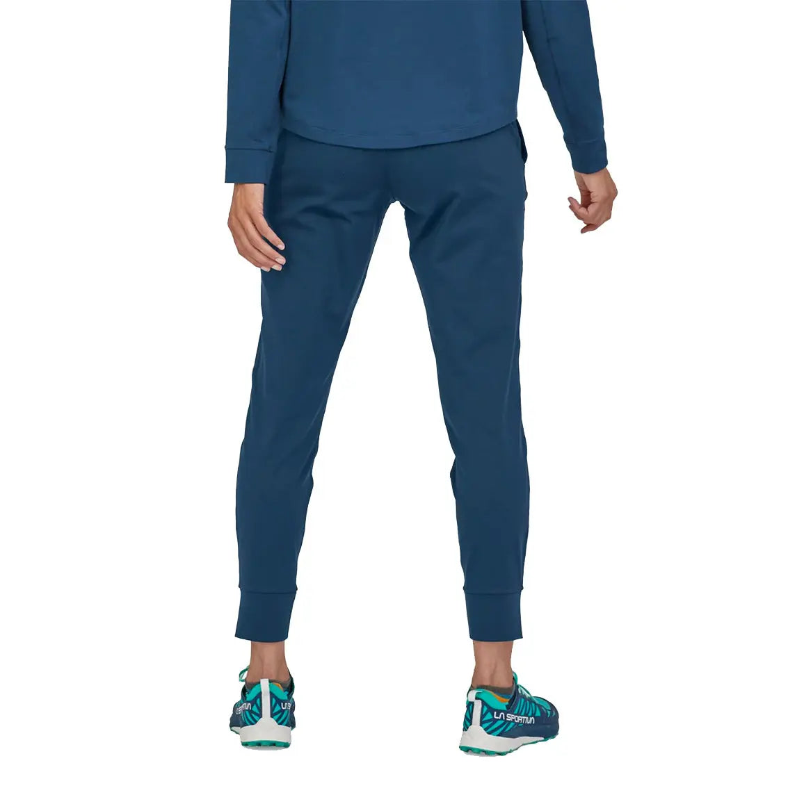 Womens Patagonia Pack Out Joggers - Dark Tidepool / Blue / Dye