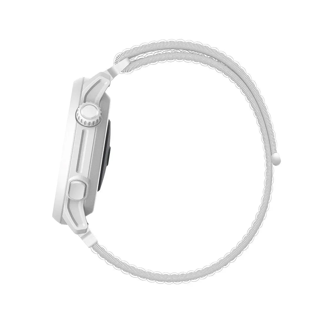 COROS Pace 2 Premium GPS watch - White w/ Nylon Band