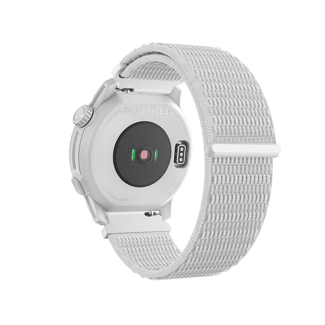 COROS Pace 2 Premium GPS watch - White w/ Nylon Band