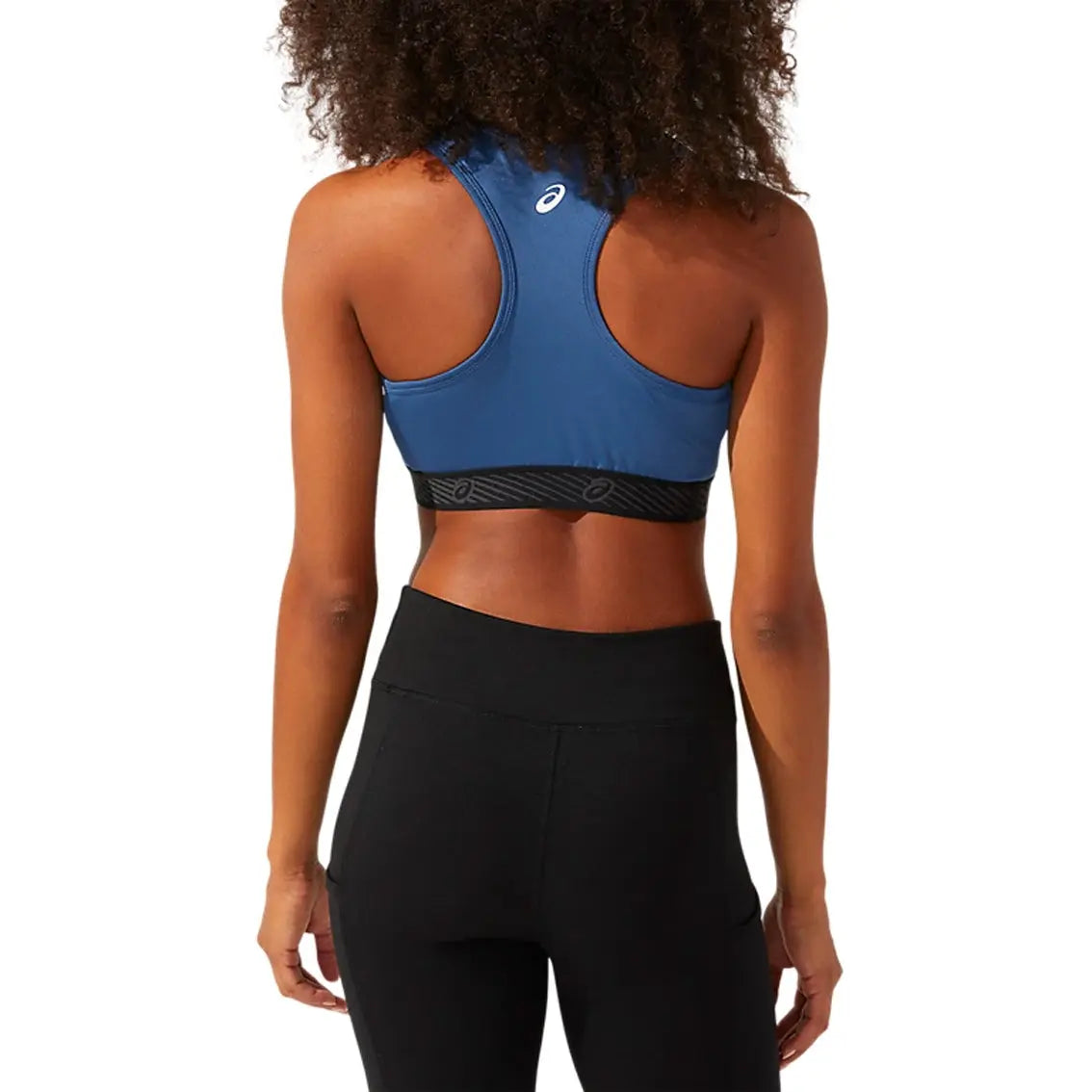 Womens ASICS Logo Sports Bra - Grand Shark