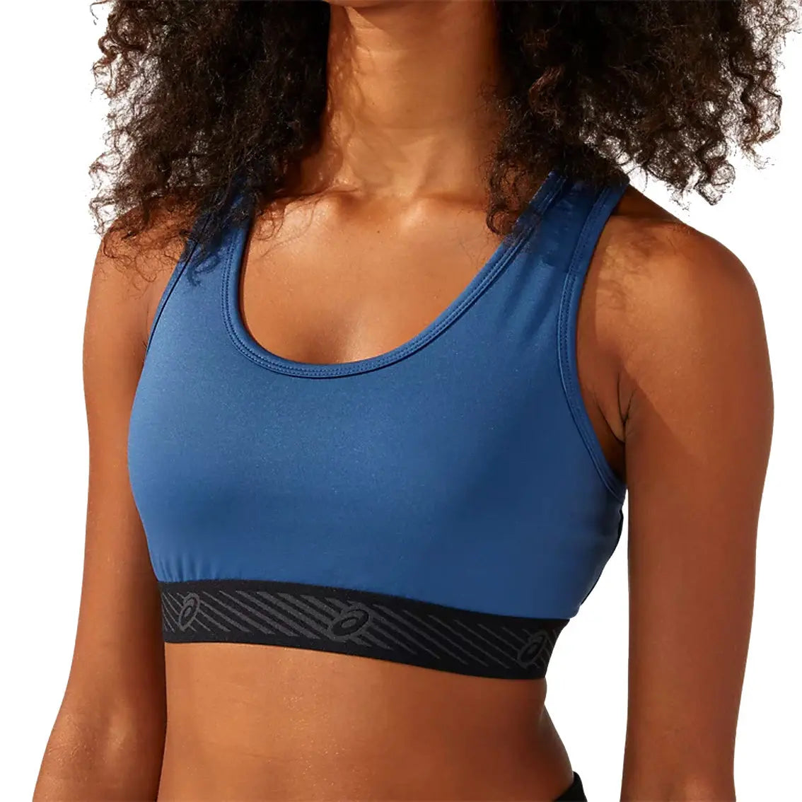 Womens ASICS Logo Sports Bra - Grand Shark