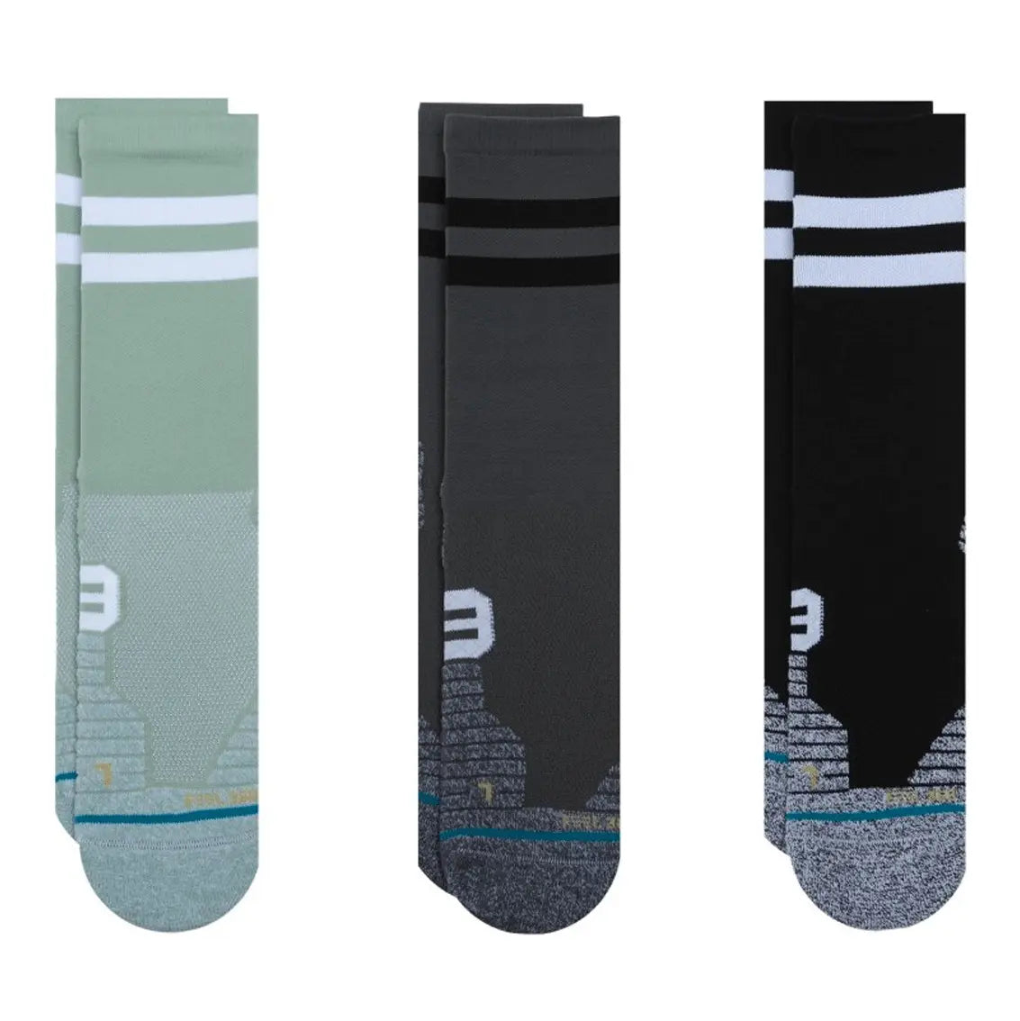 Stance Performance Crew Sock 3 Pack - Multi