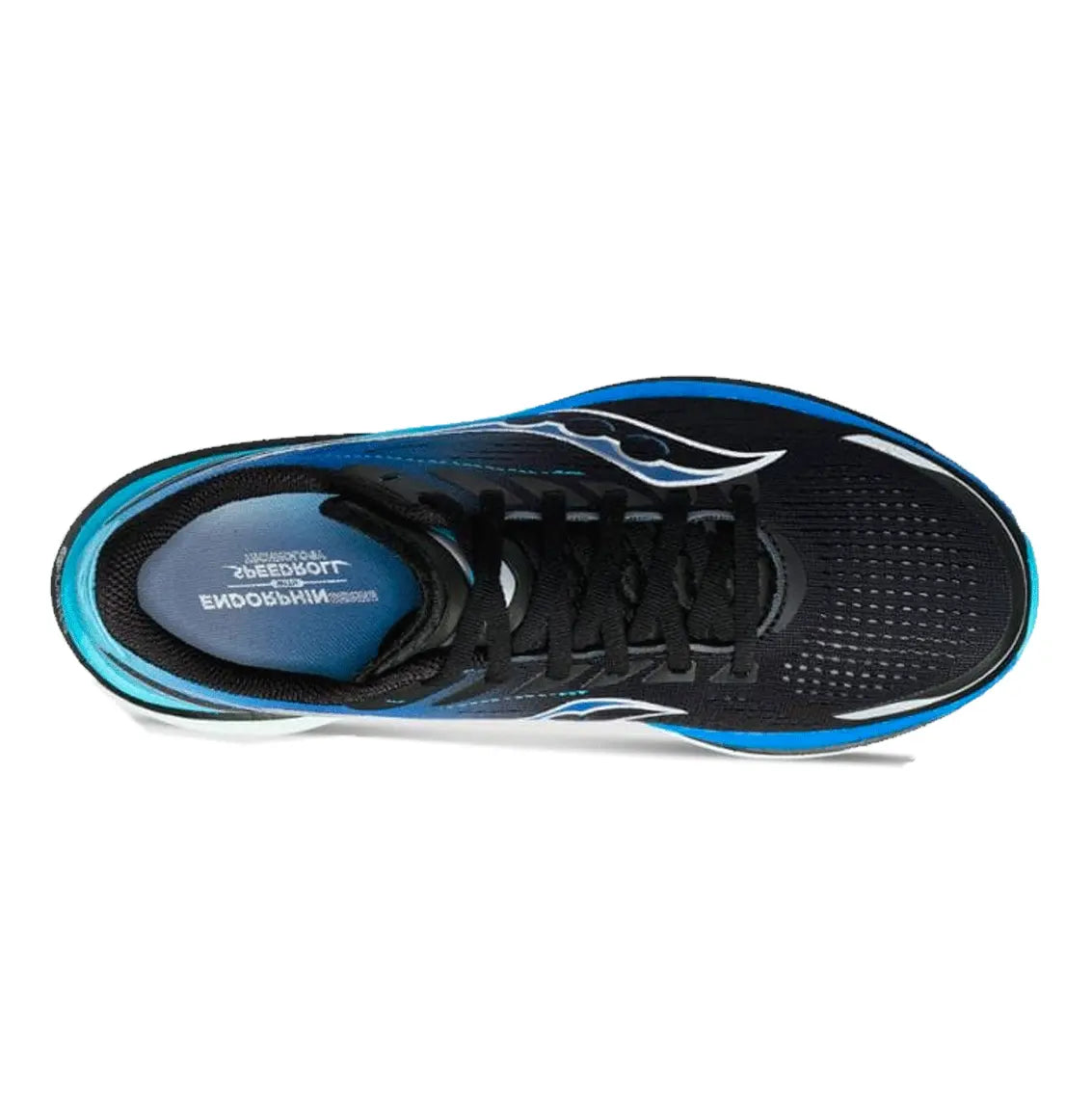 Mens Saucony Endorphin Speed 3 - Black / Blue / Noir