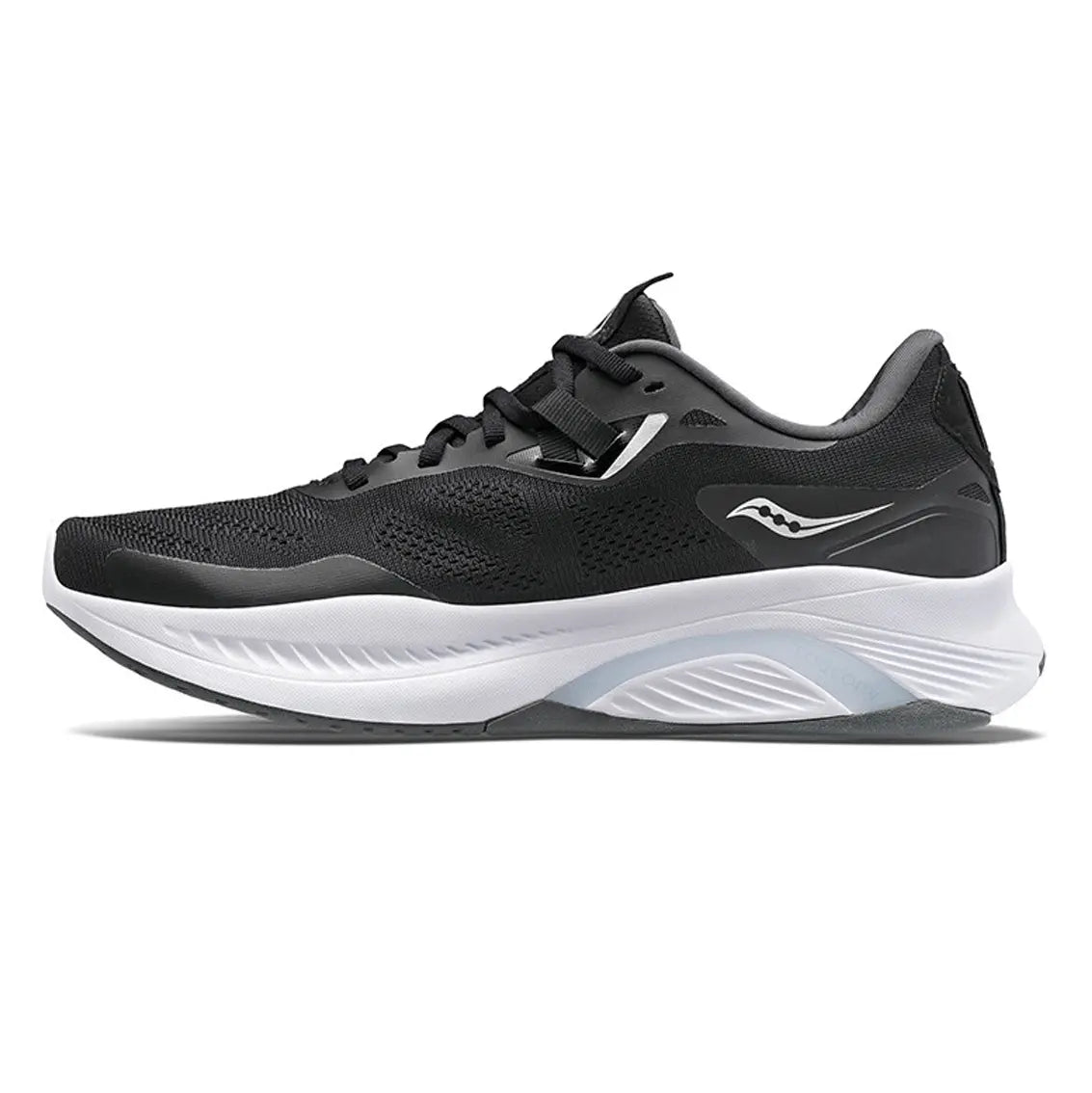 Womens Saucony Guide 15 (Wide) - Black / White