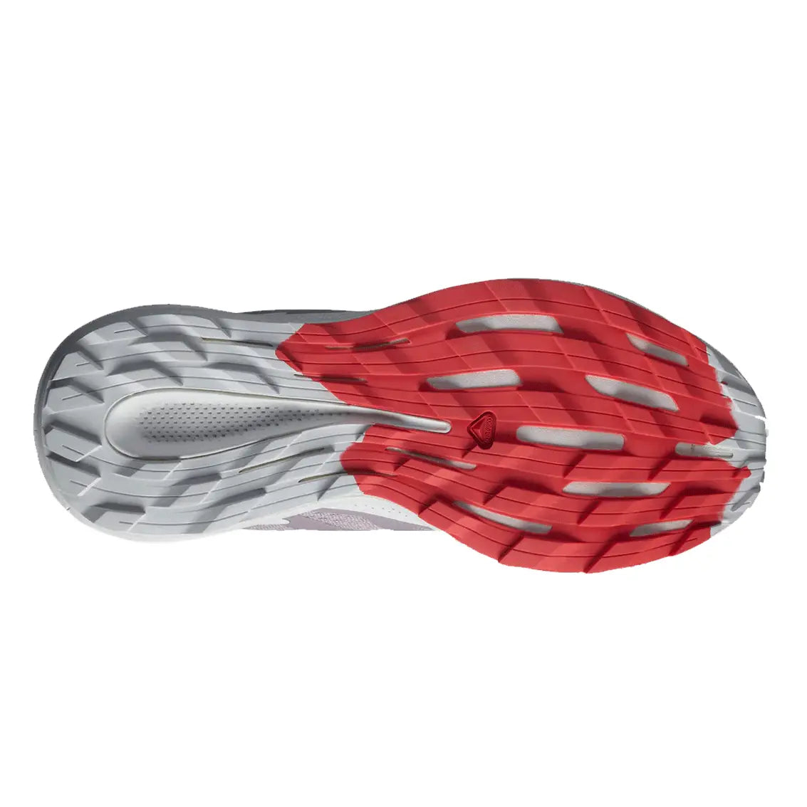 Womens Salomon Pulsar Trail - Quail / Lunar Rock / Poppy Red