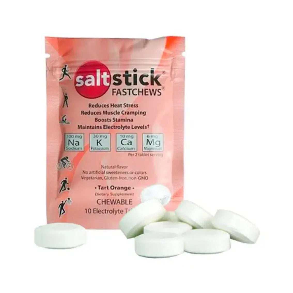 Saltstick Fastchew- Tart Orange