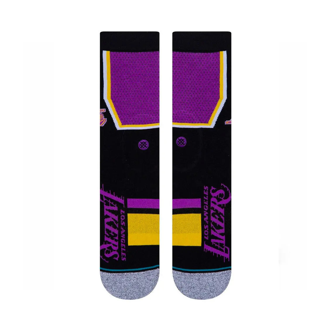 Stance Shortcut 2 Sock - L.A Lakers
