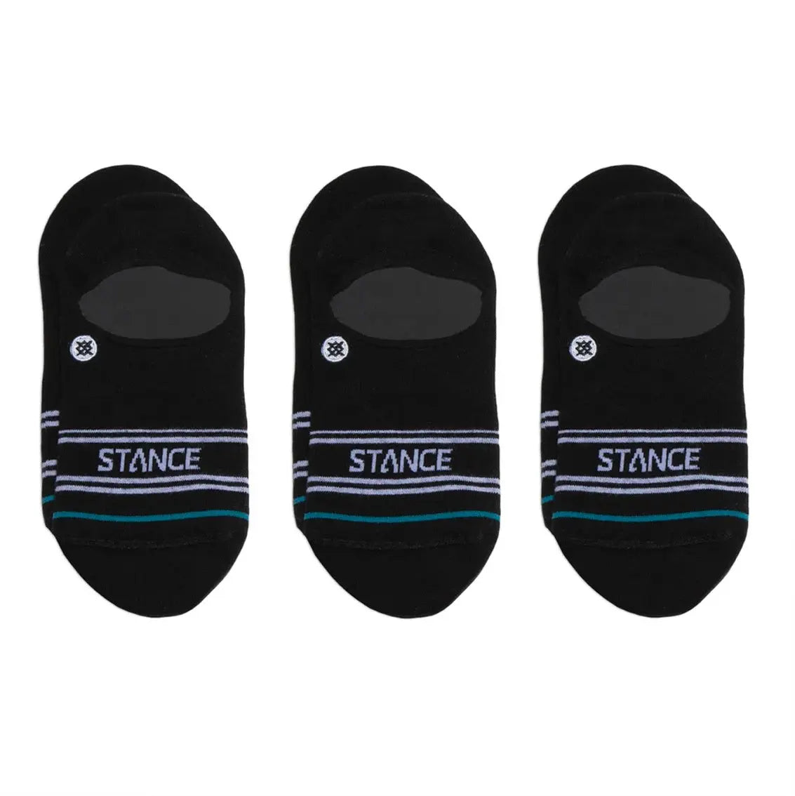 Stance Basic 3 Pack No Show - Black