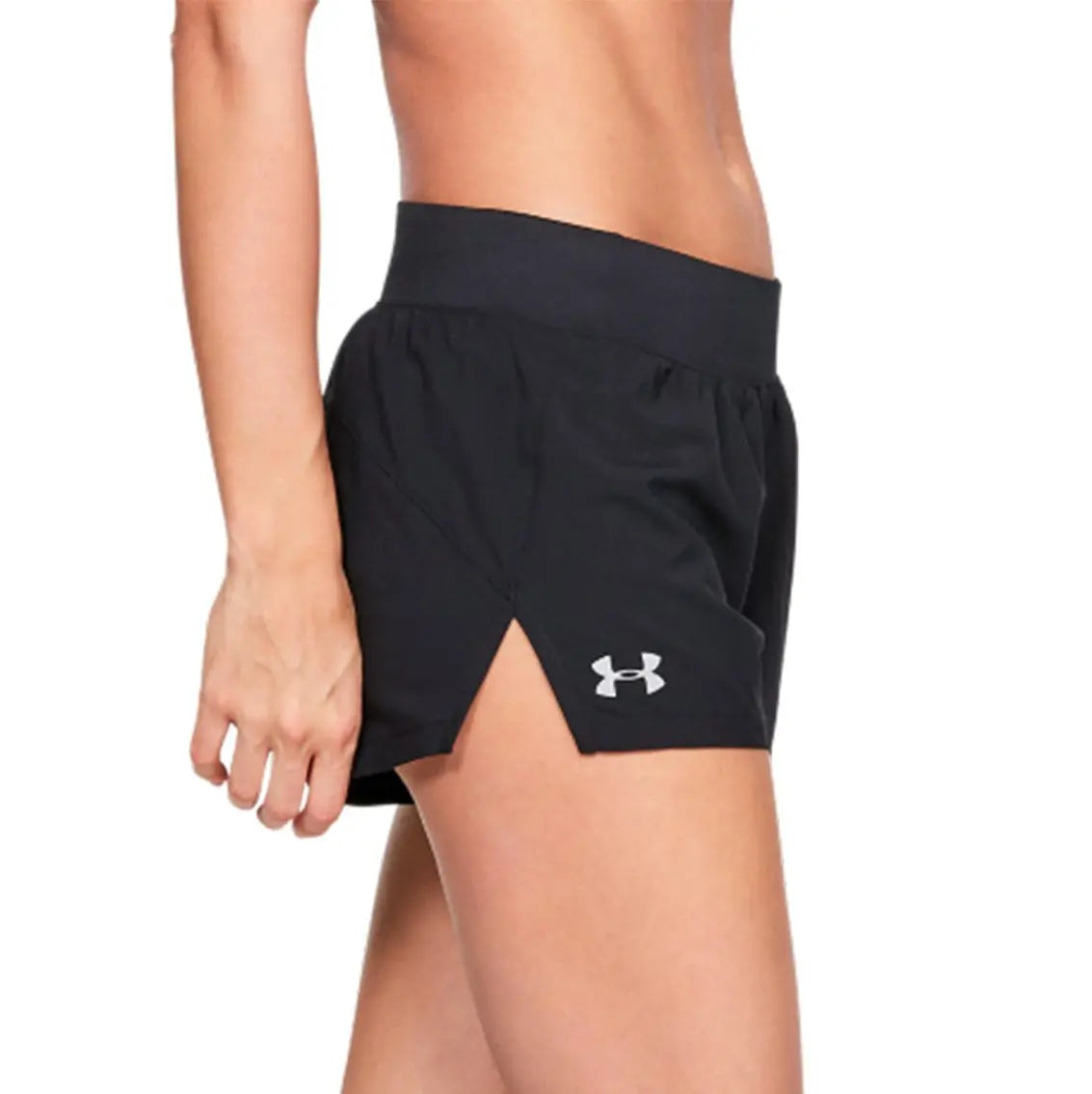 Womens UnderArmour Launch 3" Short - Black