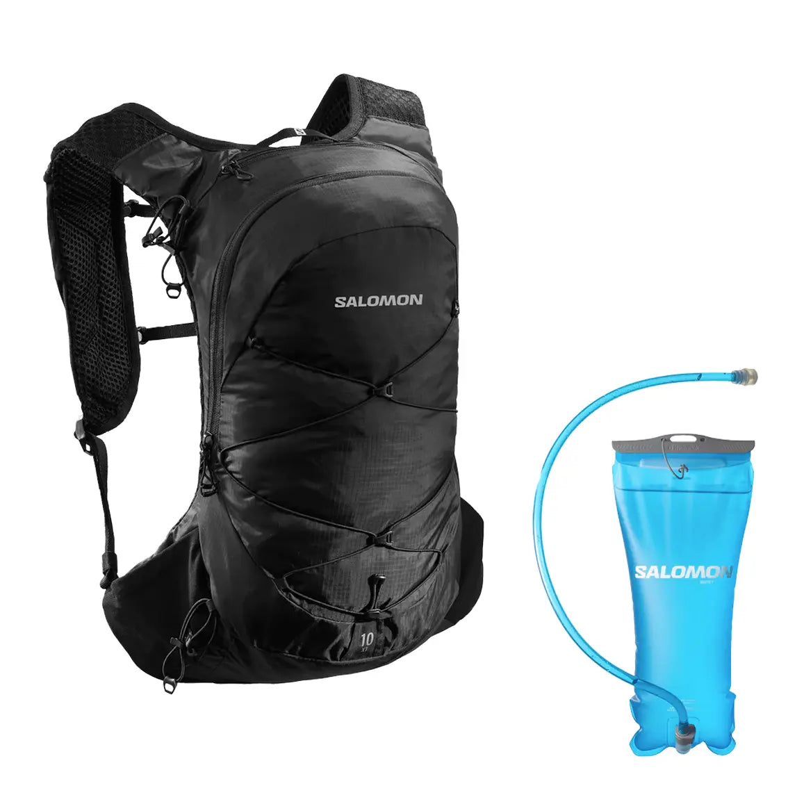 Salomon XT 10 with 2L Bladder - Black